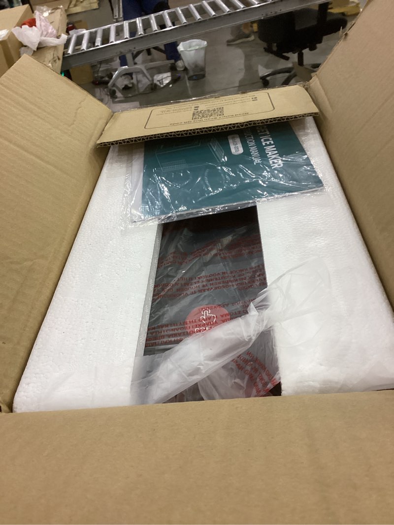 SenCre Nugget Ice Maker 44lbs/Day Countertop Ice Maker, Ice Makers with Self-Cleaning & Timer, One-C