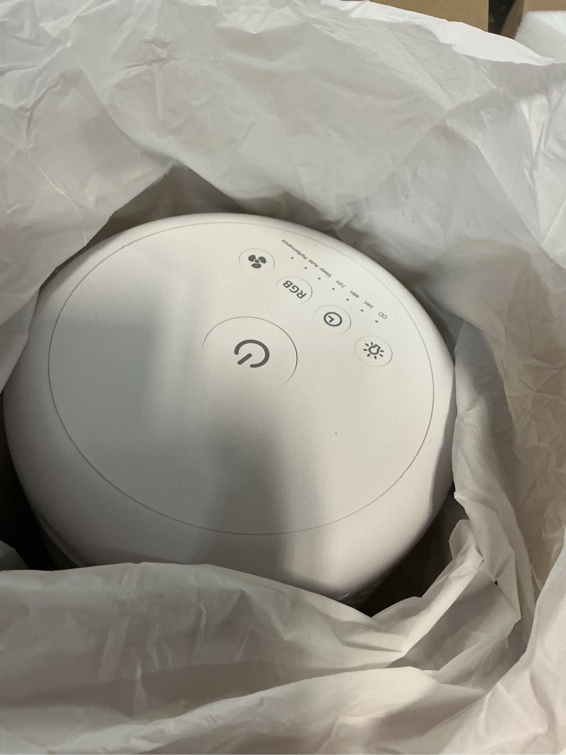 Condition photo showing New/Like New for dehumidifier for home small quiet dehumidifiers for 44oz water tank auto defrost and shutoff 10 colors light 4 timer options 3 modes portable dehumidifiers for bedroom bathroom closet rv