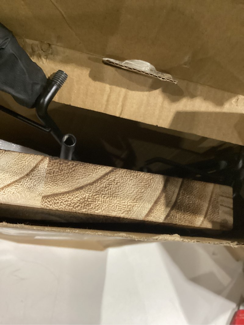 Condition photo showing Good Condition for Earring Display Stands for Selling with Blackboard, Earring Rack Display Holder Stand, Jewelry Display for Selling Earring Cards, Bracelets, Hair Accessories, Rings, Necklaces, 15"W x 6"D x 15.5"H Common Size Brown Wood