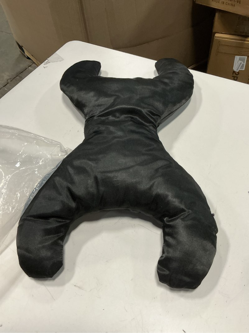 Condition photo showing Good Condition for save my face!" pillow la petite just the pillow luxury satin black 1 count (pack of 1) black