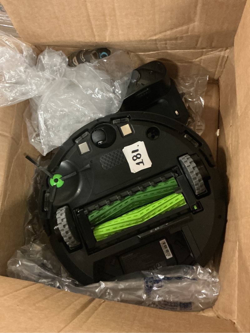 Condition photo showing As Is for irobot roomba combo i5 robot vacuum & mop - clean by room with smart mapping, works with alexa, personalized cleaning powered os, ideal for pet hair, carpet and hard floors