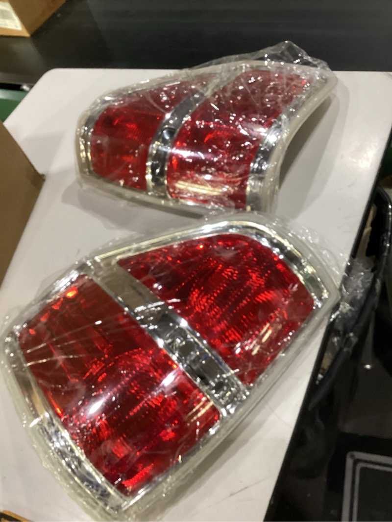 Condition photo showing New/Like New for g-plus tail lights fit ford f150 2/4 door 2009 2010 2011 2012 2013 2014 | rear lamp,not fit flareside models,not fit ogriginal model w/led,tail lamps luces traseras,left & right side black