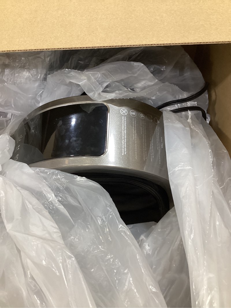 Condition photo showing As Is for Shiatsu Foot Massager with Heat, FSA Store Eligible Items, 3-Heating for Circulation and Pain Relief, Deep Kneading Rolling for Calf-Feet-Arm Relaxation, Plantar Fasciitis, Neuropathy Deep Gray