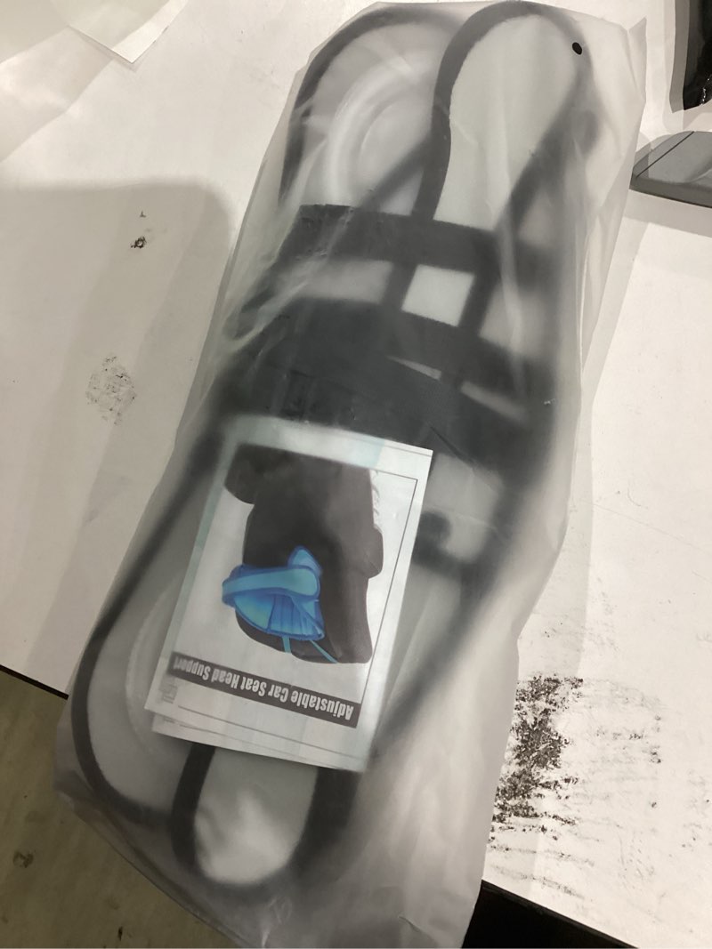 Condition photo showing New/Like New for Adjustable Child Car Seat Head Support, Universal Suitable for Both Children and Adults, Safety Car Sleeping Headrest for Child, Infants, Toddlers and Adults (Black)