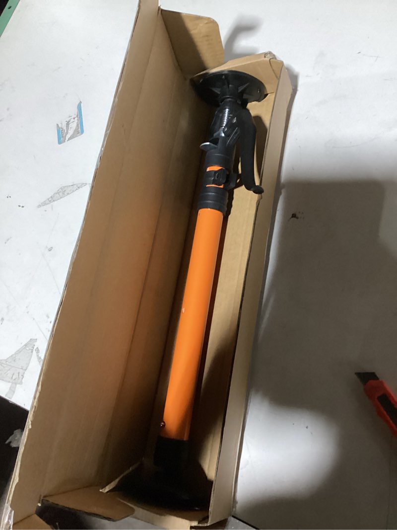 Condition photo showing Good Condition for Cabinet Jack for Installing Cabinet Support Rod 3rd Hand Support System - Adjustable Pole, Extends 19.29 to 43.30 Inches, Orange, 1 Pack 19.3"-43.3" | 1Pc