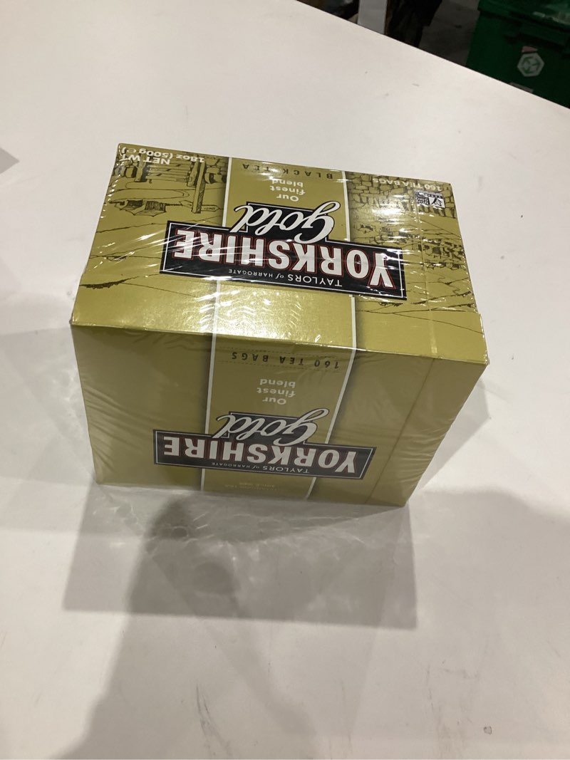 Condition photo showing New/Like New for Taylors of Harrogate Yorkshire Gold, 160 Count (Pack of 1)