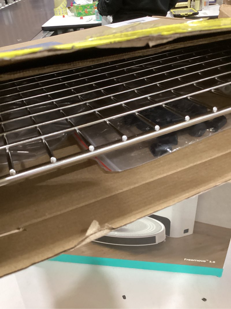 Condition photo showing Good Condition for Serene Valley Sink Protector and Kitchen Sink Bottom Grid NDG2421, 304 Premium Stainless Steel, dim 19 3/8" x 16 3/4"