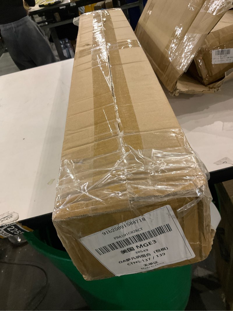 Condition photo showing As Is for 36Inch Hairpin Table Legs,legs for furniture set of 4, Sturdy Cast lron Modern Metal Desk Legs,1300lbs Load Capacity for Coffee Table,Dresser Legs ?Night Stand desk Bench?Desk,workbench legs Black 36IN