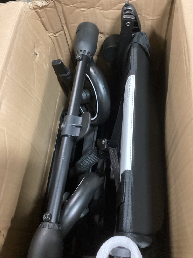 Condition photo showing Good Condition for Lightweight Baby Stroller, Compact Travel Stroller with Retractable Foot Cover & Sleep Shade, One Hand Easy Foldable Strollers, Adjustable Reclining Seat for 0-36 Months 170-degrees