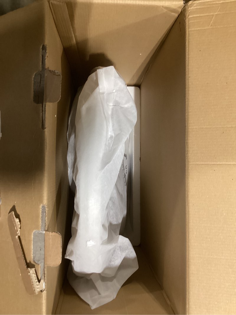 Condition photo showing As Is for Electric Bidet Toilet Seat Elongated, Heated Toilet Seat, Instant Warm Water, Warm Air Dryer, Rear Feminine and Oscillating Washing, Night Light, Sense Seat