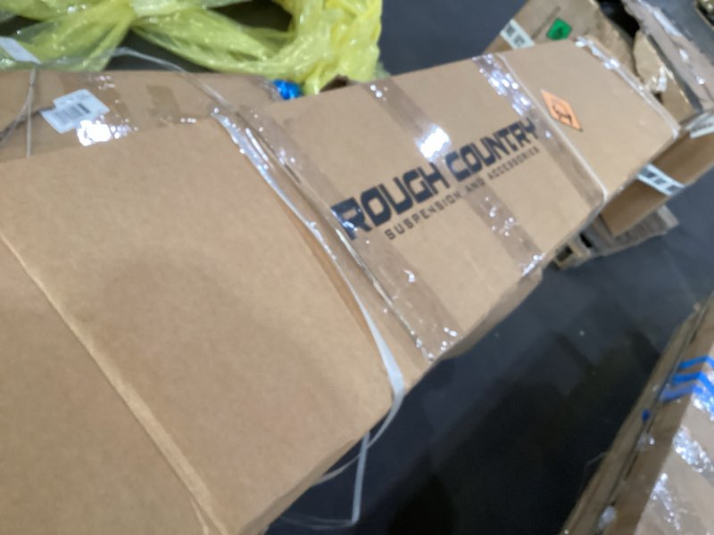 Condition photo showing New/Like New for Rough Country Hard Roll-Up Tonneau Cover for Chevy Silverado & GMC Sierra 1500 (2014-2018) - Aluminum Truck Bed Cover, Fits 5'9 Bed