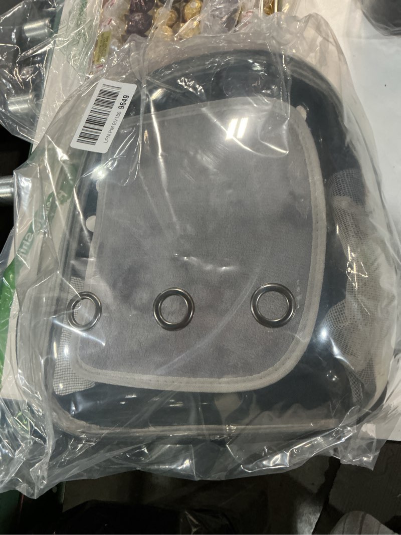 Condition photo showing As Is for Mindow Cat Backpack Bubble, Cats and Dogs Pet Carrier Hard, Suitable for Cats Traveling Cat Bag Carrier, Transparent Outdoor Waterproof Spacecraft Pet Backpack Carrier