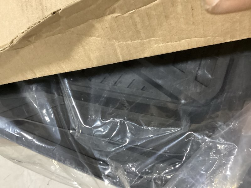 Condition photo showing New/Like New for Rubbermaid Car Mat Full Set, Universal Trim-to-Fit Heavy-Duty Car Floor Mats – 4-Piece Set for All Weather Protection – Durable Rubber Mat for Cars, Trucks, SUVs & Vans-Blue