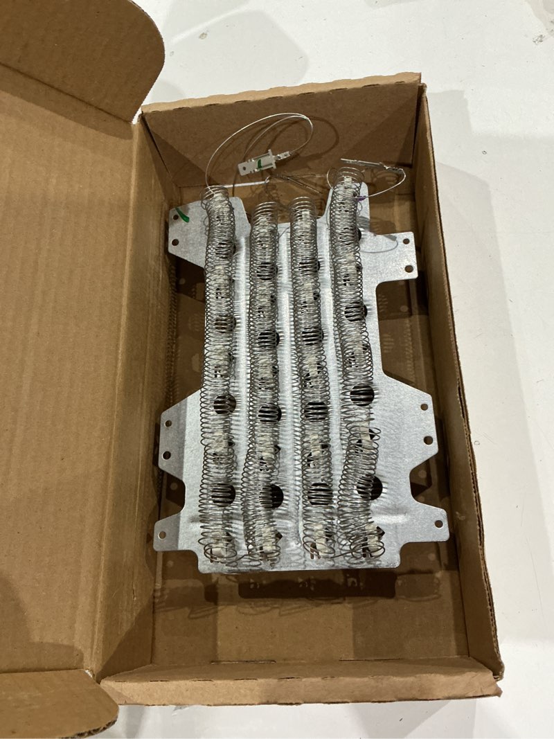 Condition photo showing As Is for ?2026 upgraded?279838 w10724237 dryer heating element 3403585 for whirlpool wed4815ew1 kenmore 70 80 series model 110 maytag medc215ew1 roper amana ned4655ew1 replaces 3398064 2406026 by romalon oem