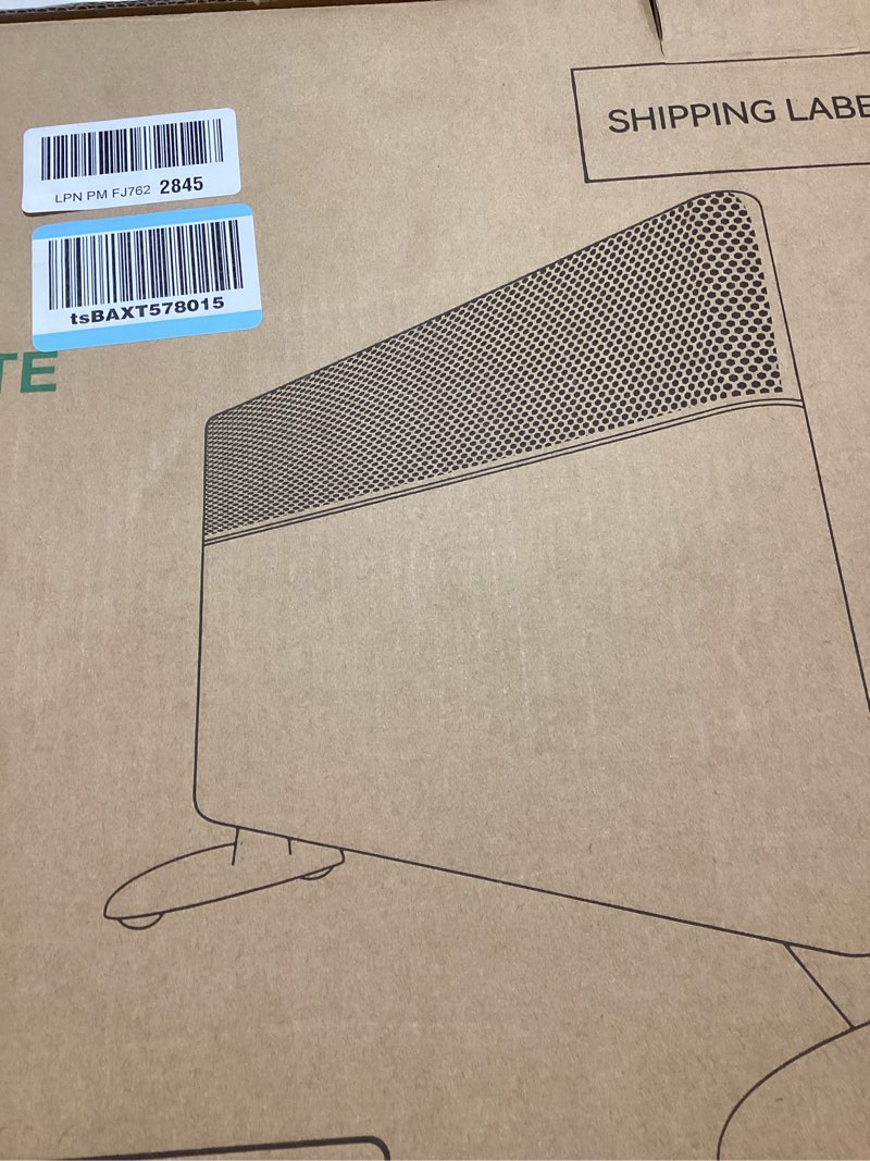 Condition photo showing New/Like New for Ballu Convection Panel Space Heater for Large Room,Smart Quiet Heater with Programmable Thermostat,WiFi App Control,Inverter Energy Efficient for Indoor Use,Compatible with Alexa,White Fabric White