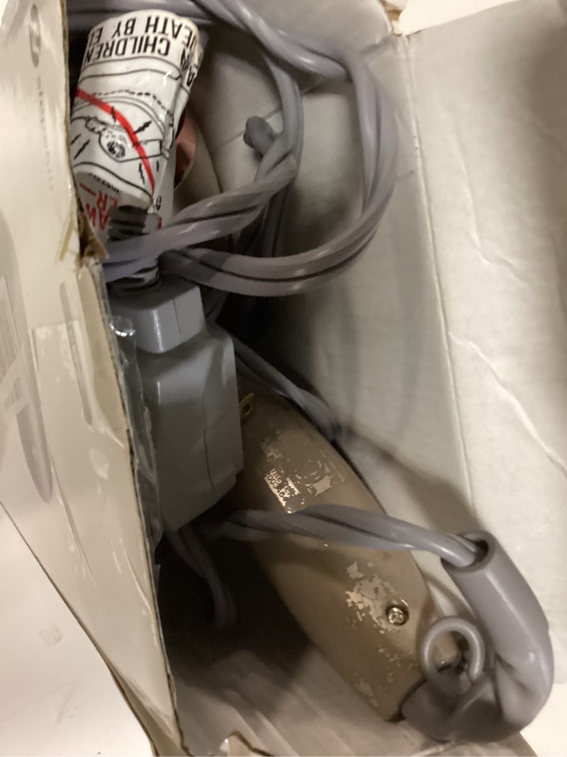 Condition photo showing As Is for slopehill professional ionic hair dryer, powerful 1800w fast drying low noise blow dryer with 2 concentrator nozzle 1 diffuser attachments for home salon travel (mocha mousse)