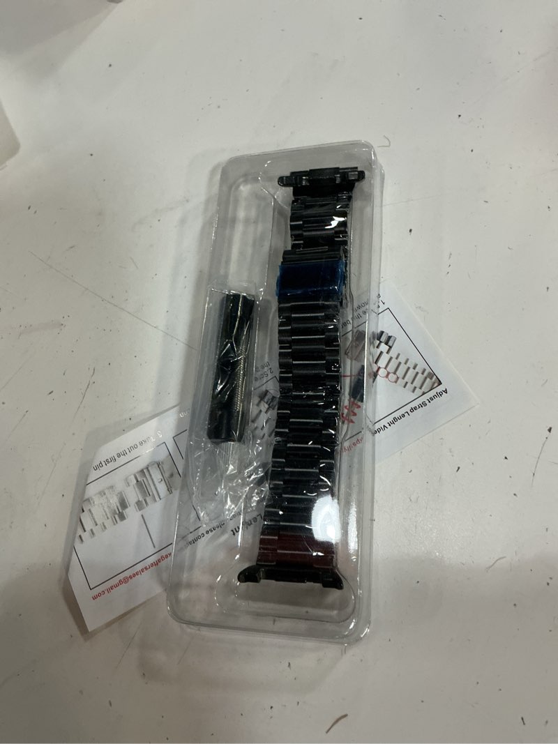 Condition photo showing New/Like New for spguard metal band for samsung galaxy watch 9/8 40mm/44mm/8 classic 46mm | stainless steel, no gap design, business & casual style, for wrist 6.3"-9.25",strap for men women, not for other models