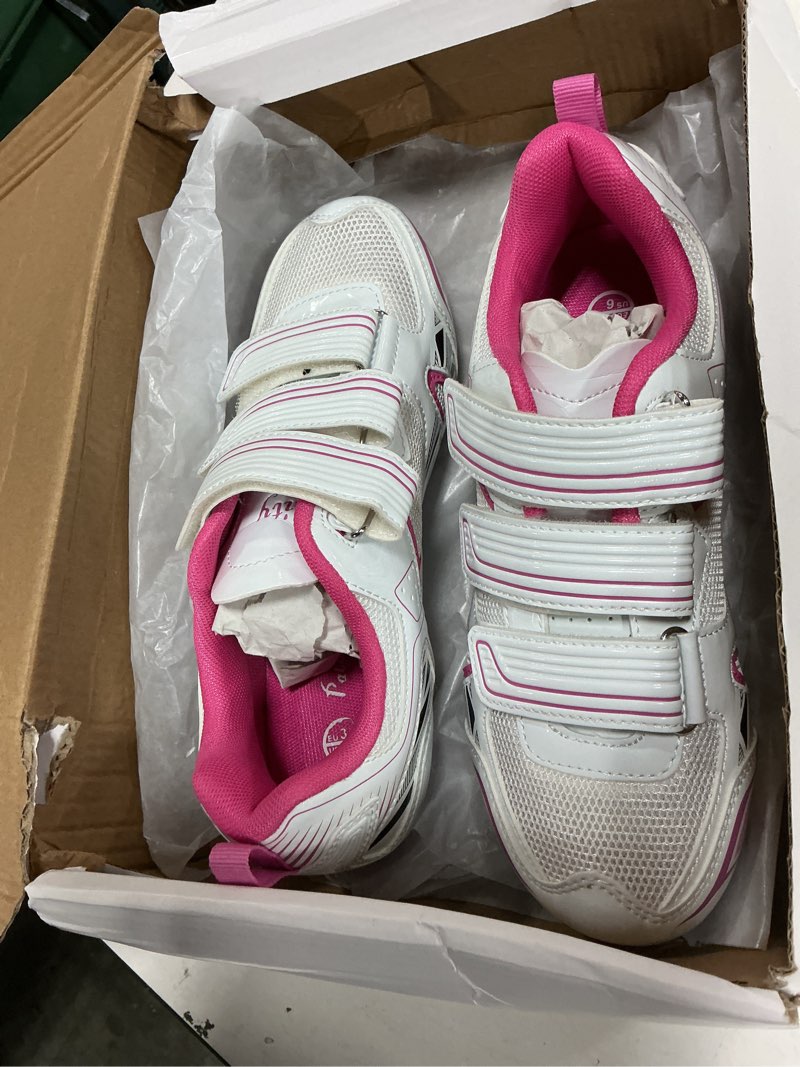 Condition photo showing Good Condition for patavinity cycling women shoes for bike and bike+ with delta-compatible bike cleats 6 pink