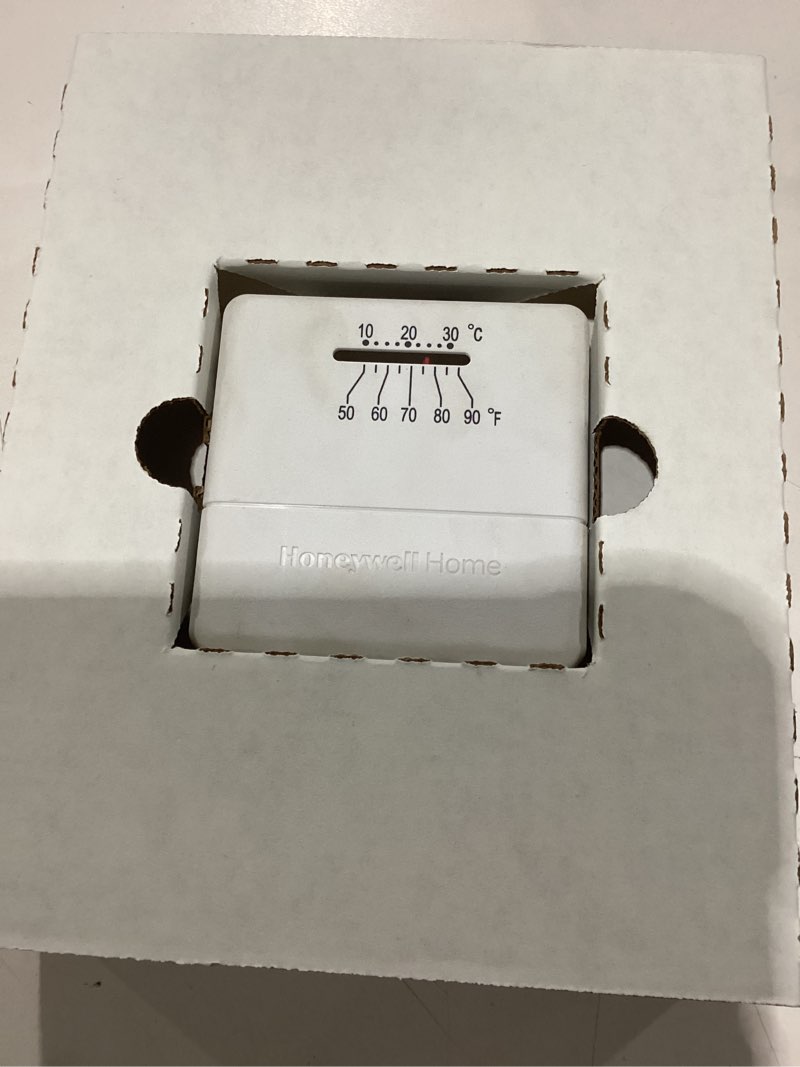 Condition photo showing As Is for Honeywell Home CT30A1005 Standard Manual Economy Thermostat, Almond, 0.6 (Pack of 1)