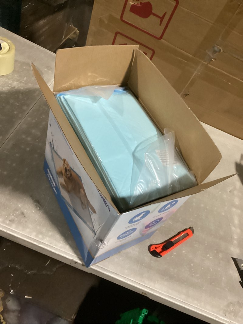 Condition photo showing New/Like New for Puppy Pads Extra Large for Dogs 31"x47" 40 Count, Leak-Proof & Super Absorbent Dog Pee Pads, Thicken Disposable Potty Pads Puppy Training Pads for Cats Rabbits (40PCS)