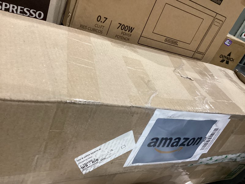 Condition photo showing As Is for Comfort Zone Tower Fan for Bedroom, 40 inch Bladeless Stand Fan with Remote Control, 9H Timer, Wide Area Oscillation, Push Button Digital Display, 3 Speed Home Floor Fan, Silver