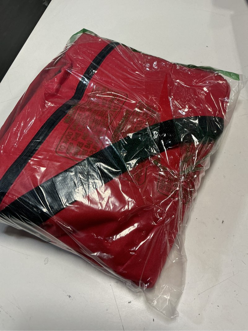 Condition photo showing Good Condition for Heavy Duty Christmas Tree Storage Bag for Trees Up to 9ft – Waterproof, 600D Durable Zipper & Handles, Holiday Storage Solution (Black&Red)