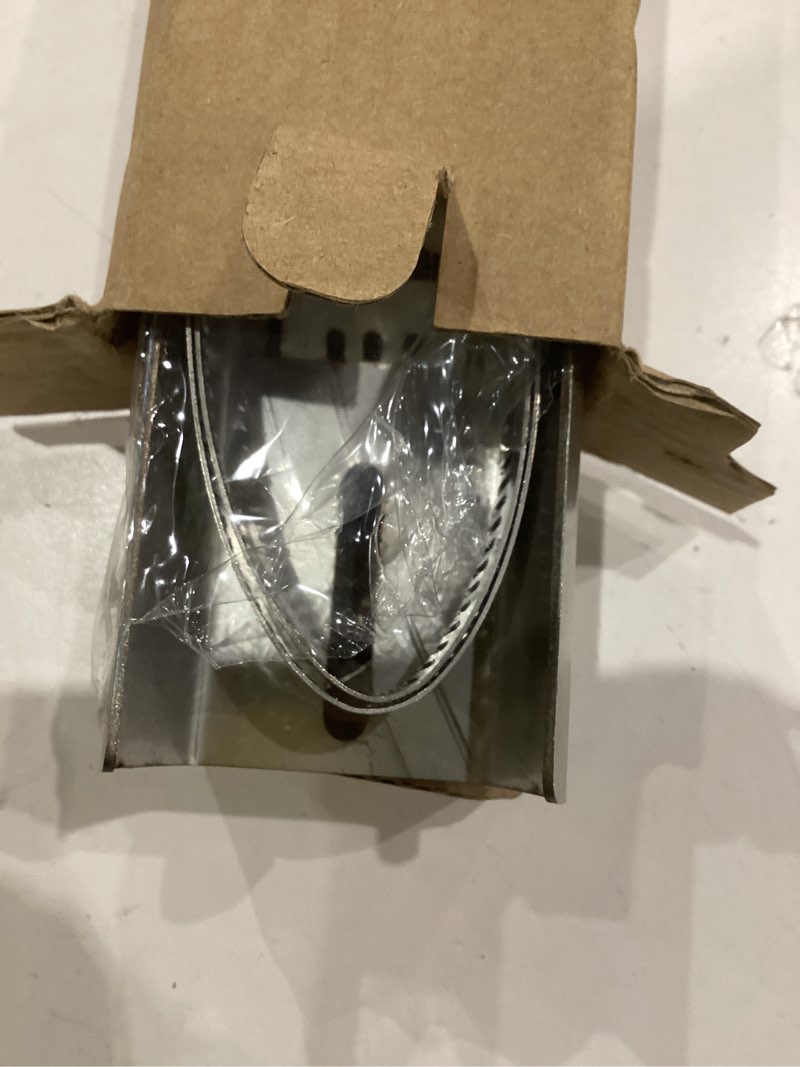 Condition photo showing As Is for QILIPSU Pole Mounting Kits, 304 Stainless Steel 6.9" x 1.9" Brackets with Adjustable 2–8 Inch Clamps for Electrical Boxes, Devices, and Outdoor Applications 6.9"x1.9"