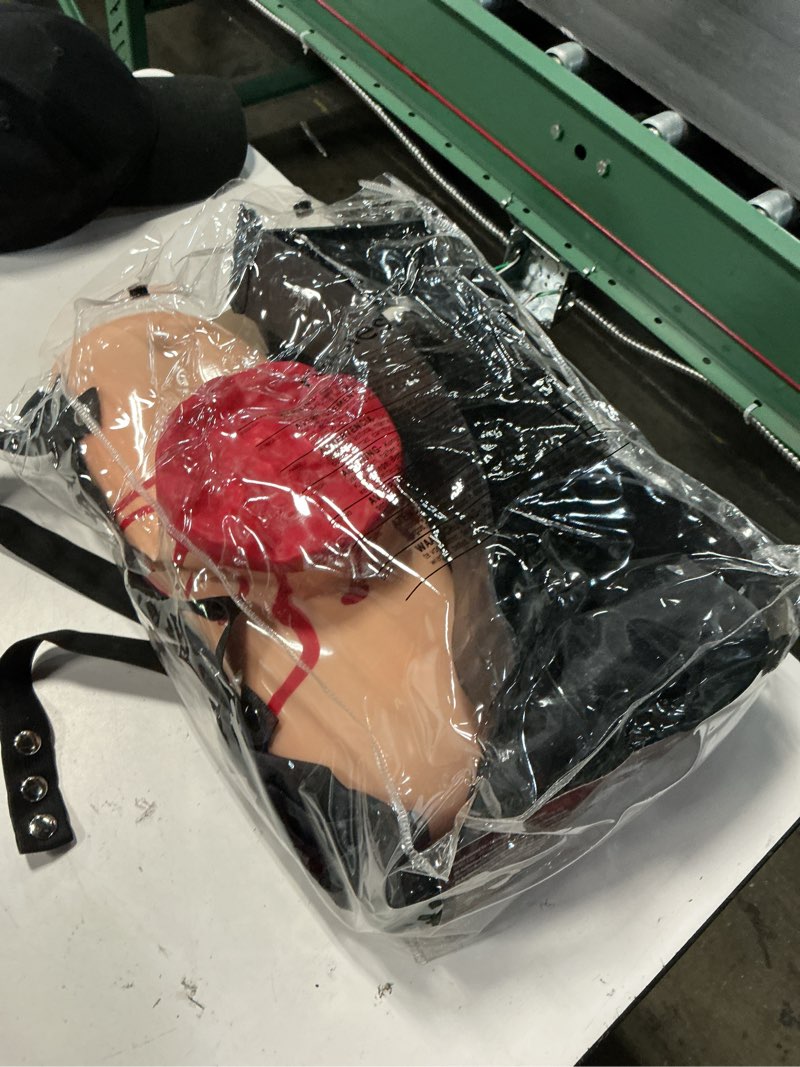 Condition photo showing As Is for boys headless boy costume