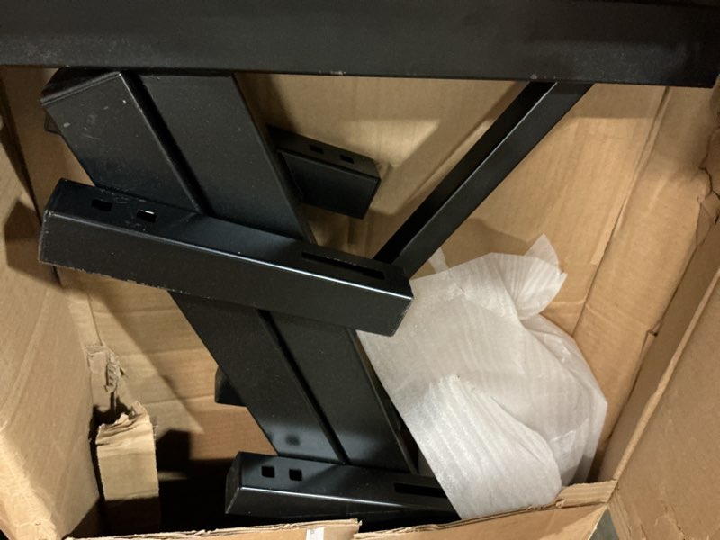 Condition photo showing Good Condition for Amazon Basics 3-Tier Adjustable Dumbbell Weight Rack, Stand Only, Black