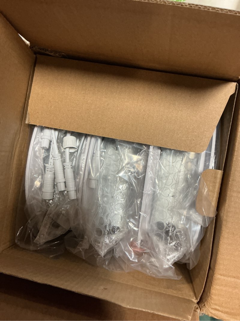 Condition photo showing Good Condition for amico 6 pack 6 inch 5cct ultra-thin led recessed ceiling light with junction box, 2700k/3000k/3500k/4000k/5000k selectable, 12w eqv 110w 1050lm brightness dimmable canless wafer downlight, etl & fcc white 6 inch