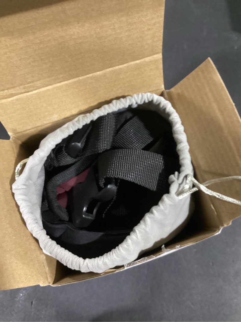 Condition photo showing Good Condition for Travel Pillows for Airplanes, Airplane Pillow for Long Flight, Airplane Head Strap with Sleep Eye Mask, 360° Support Headrest for Car Road Trip, Stop Bobblehead Travel Essentials, Red Sangria Red