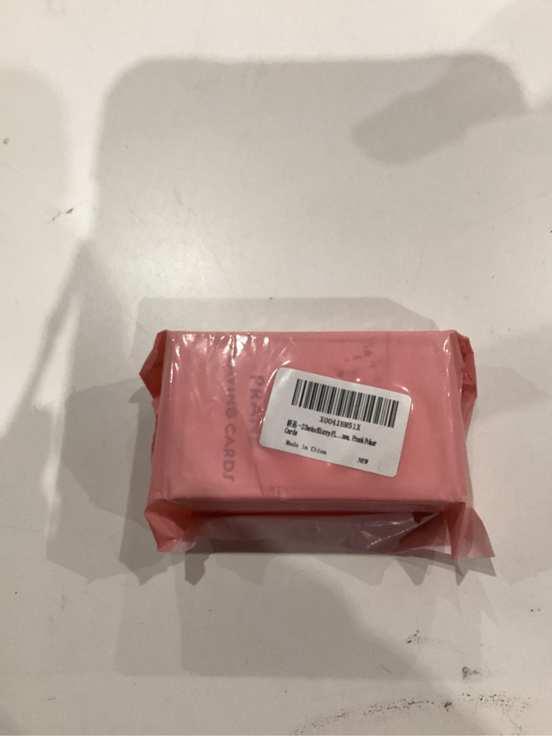 Condition photo showing New/Like New for 2 Decks Blurry Playing Cards Funny Card Deck, Prank Gifts, Prank Playing Cards, Prank Card Games, Prank Poker Cards