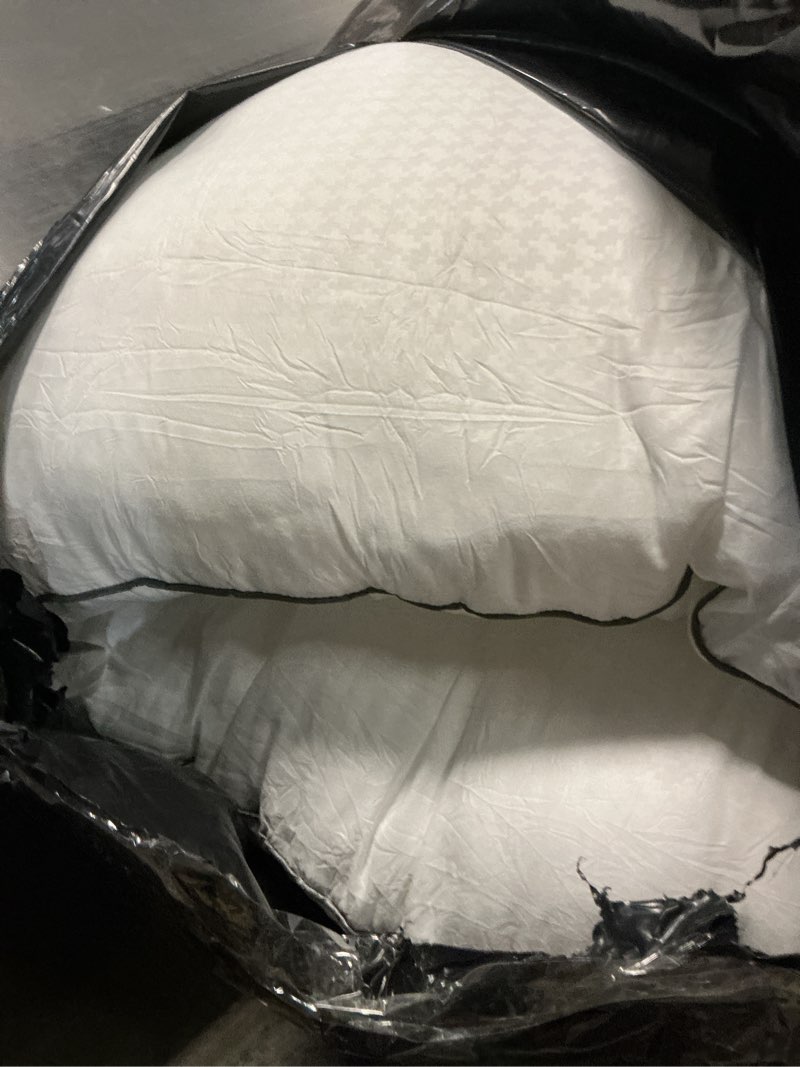 Condition photo showing Good Condition for King Size Pillows Set of 4, Ultra Thick Down Alternative Bed Pillows,Cooling Hotel Quality King Size Pillows for Back, Stomach or Side Sleepers,Machine Washable (White,4 Pack) King 4