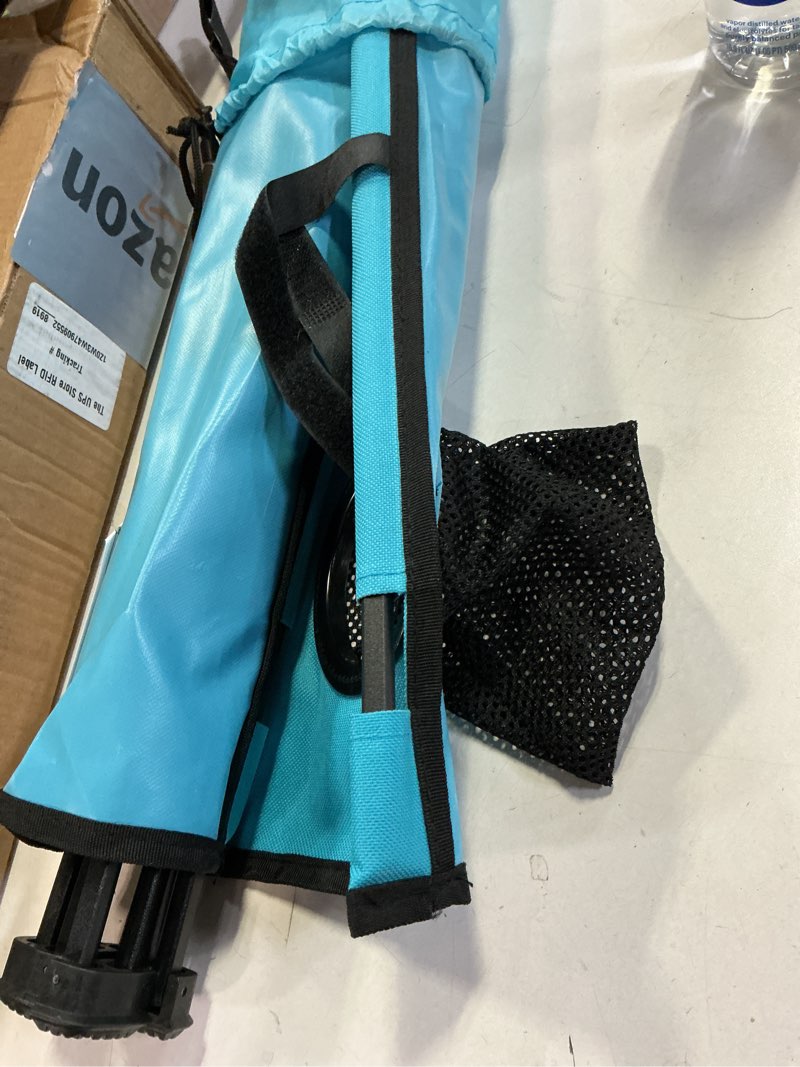 Condition photo showing Good Condition for VILLEY Folding Camping Table, Lightweight Portable Beach Table with 2 Cup Holders & Carry Bag for Camping, Beach, Fishing, Travel, and Outdoor Activities (Small)