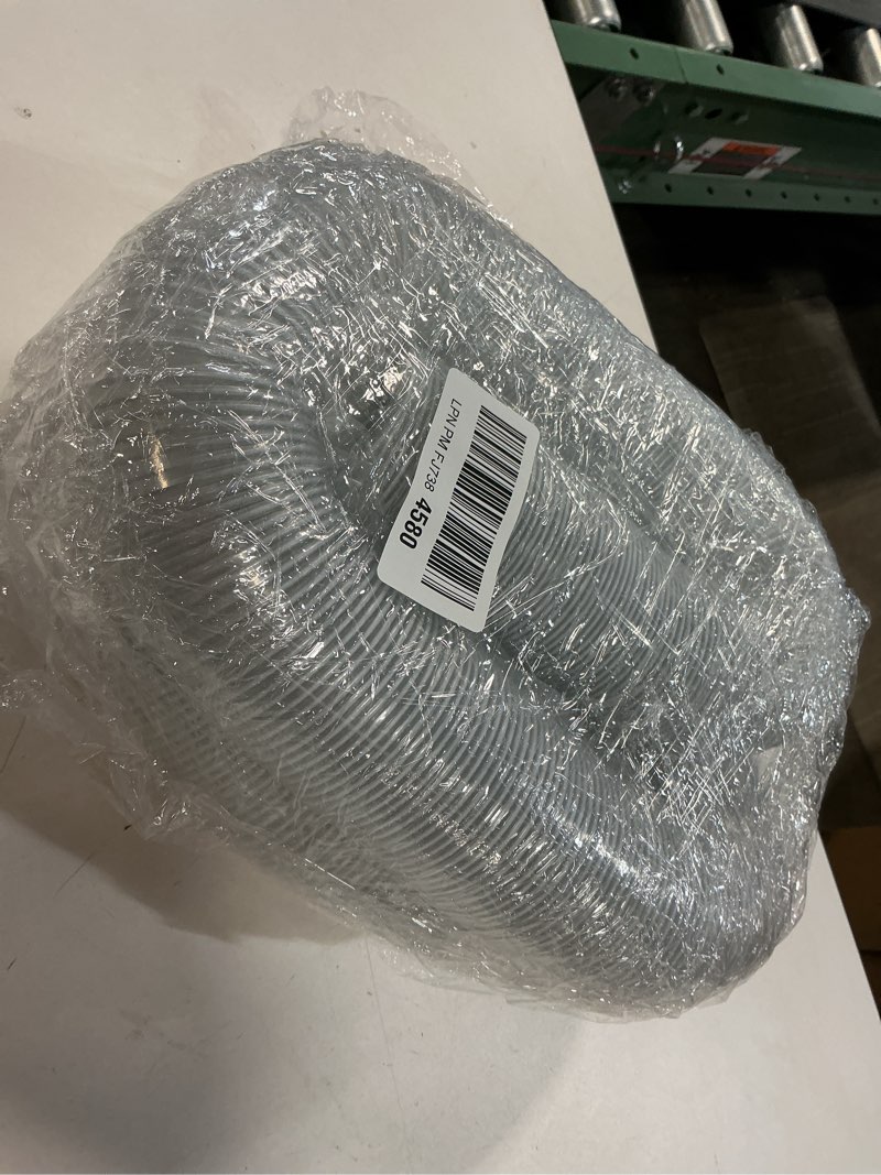 Condition photo showing As Is for Heavy PVC Dust Collection Hose 2 1/2" x 20', Puncture Resistant PVC Dust Collection Hose with Carbon Steel Wire Coil for Woodworking, Workshops, Dust Collectors 2 1/2“ - 20‘