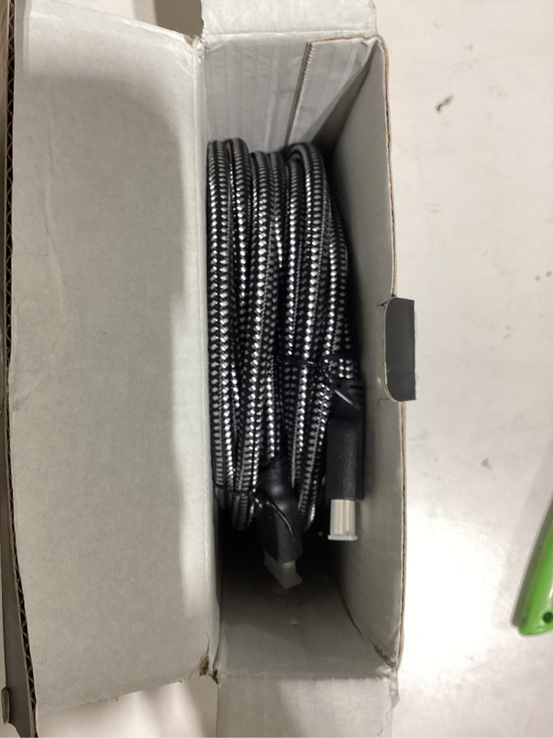 Condition photo showing Good Condition for powerbear 4k hdmi cable 10 ft [2 pack] high speed, braided nylon & gold connectors, 4k @ 60hz, ultra hd, 2k, 1080p, arc & cl3 rated | for laptop, monitor, ps5, ps4, xbox one, fire tv, apple tv & more 1 10ft 2pack