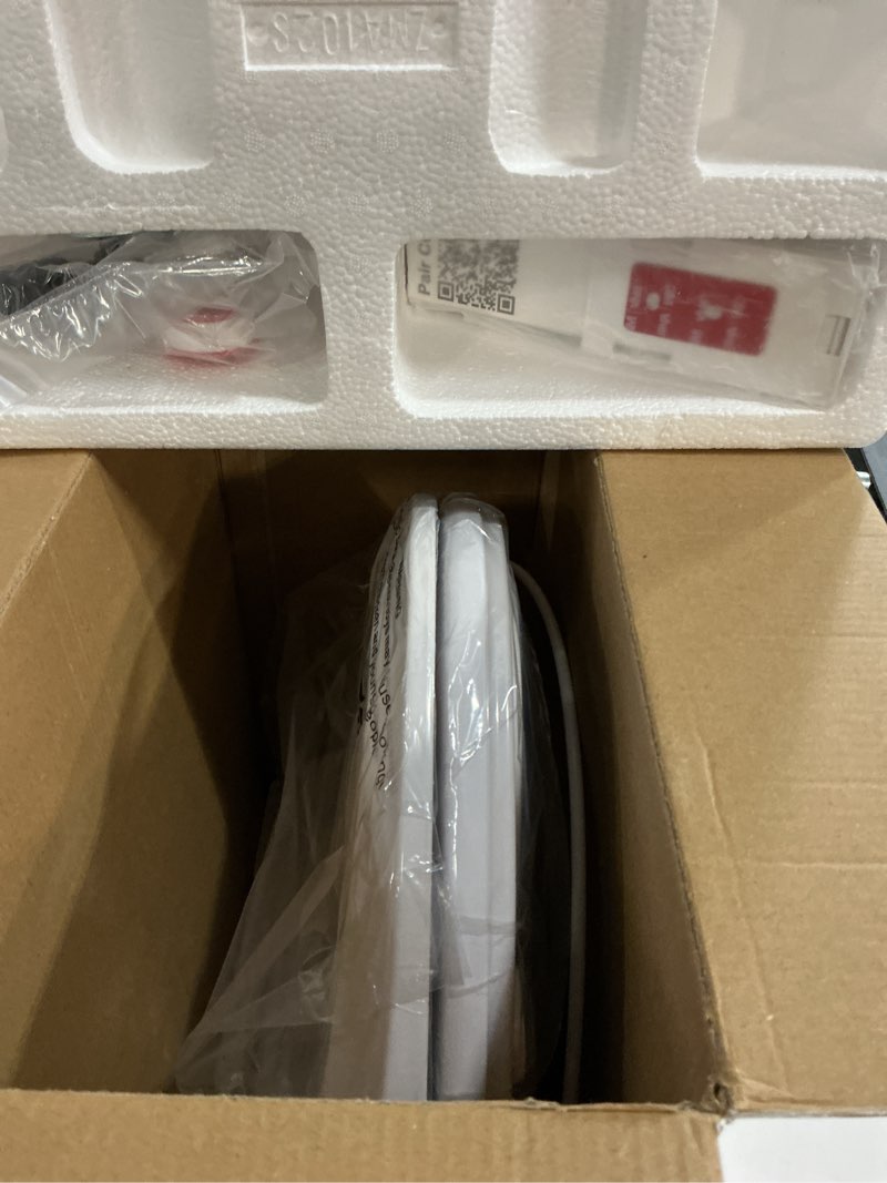 Condition photo showing Good Condition for combier bidet toilet seat with heated warm water & nozzle wash, auto-dry, quiet close lid, wireless remote - electric bidet seat 102s-b(elongated) oval