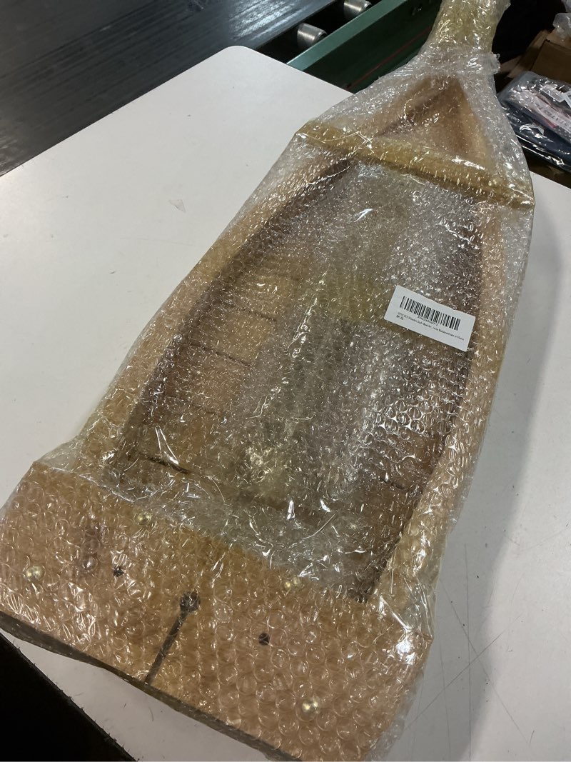 Condition photo showing Good Condition for wooden sushi boat serving tray, 31.5 inch sushi plate for restaurant plates commercial, extra large sushi tray serving boat plate for restaurantware or home