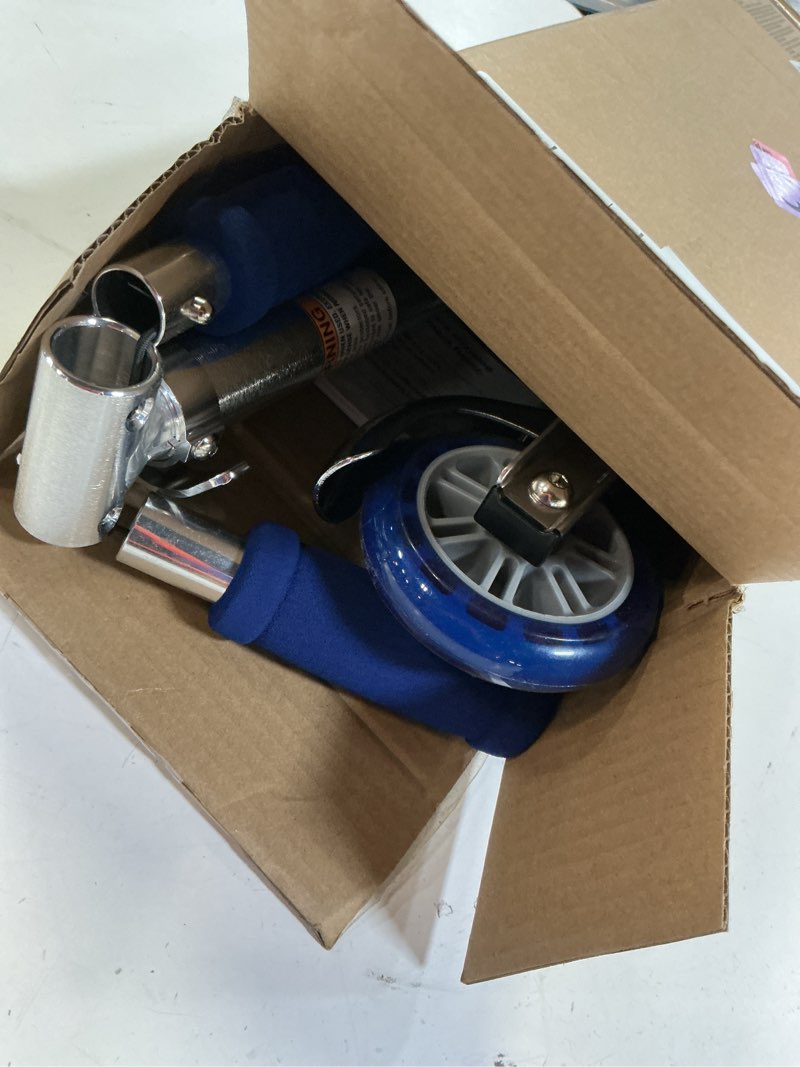 Condition photo showing Good Condition for razor a 2-wheel kick scooter - blue: adjustable handlebar, steel & aluminum frame