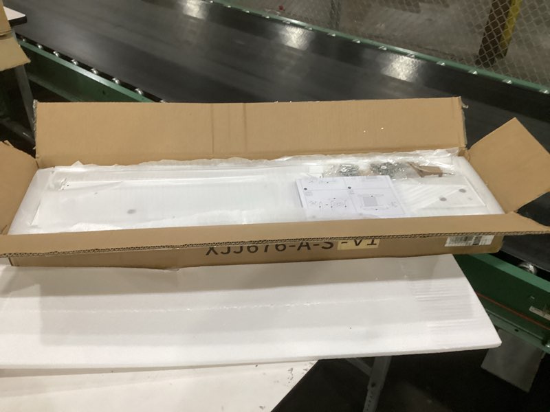 Condition photo showing Good Condition for high radiator cover wood cabinet: 36 inch height white small heater covers horizontal slats modern tall radiators shelf thicken mdf wooden kitchen bedroom home furniture for living room s h36 x w30.7 x d7.5 inch