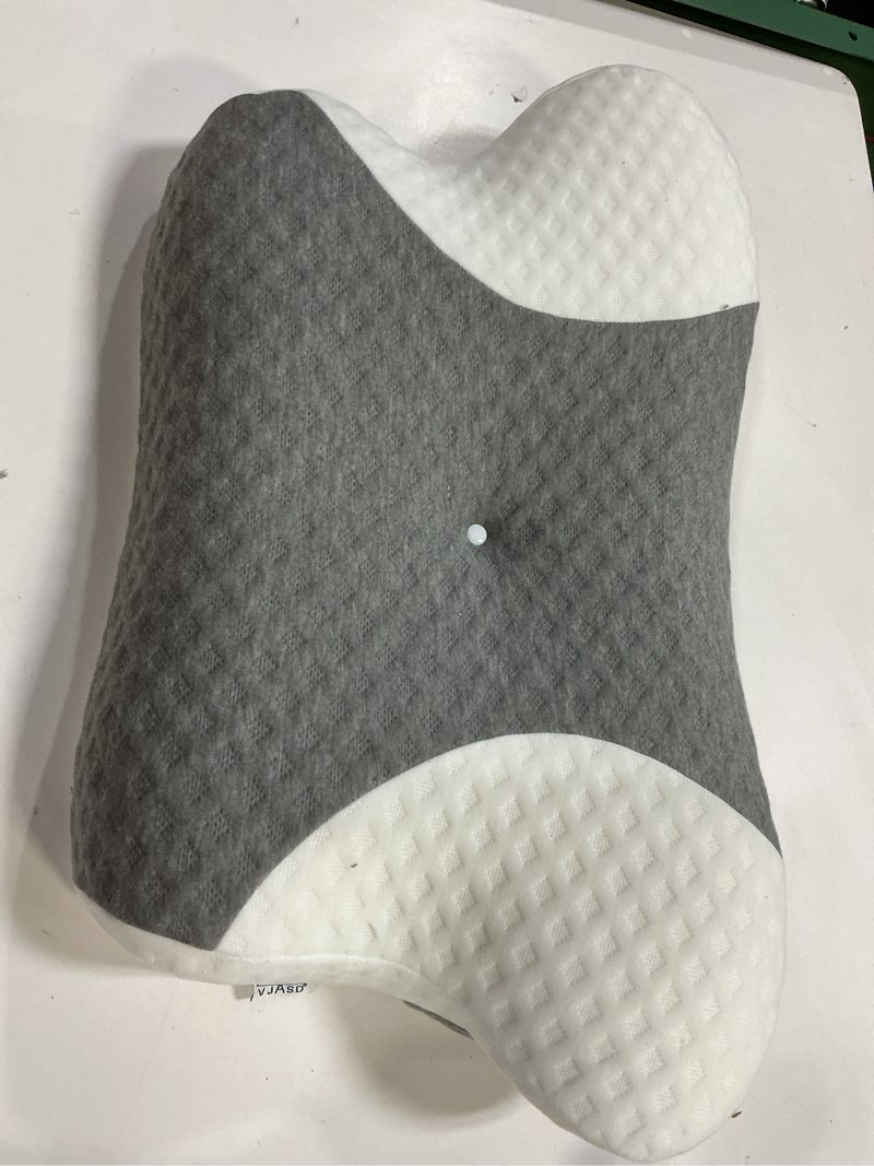 Cervical Neck Pillows with Memory Foam - Neck Pillows for Pain Relief Contour Memory Foam Pillows Ergonomic Neck Su Adjustable Orthopedic Bed Pillows with Breathable Pillowcase for Sleeping