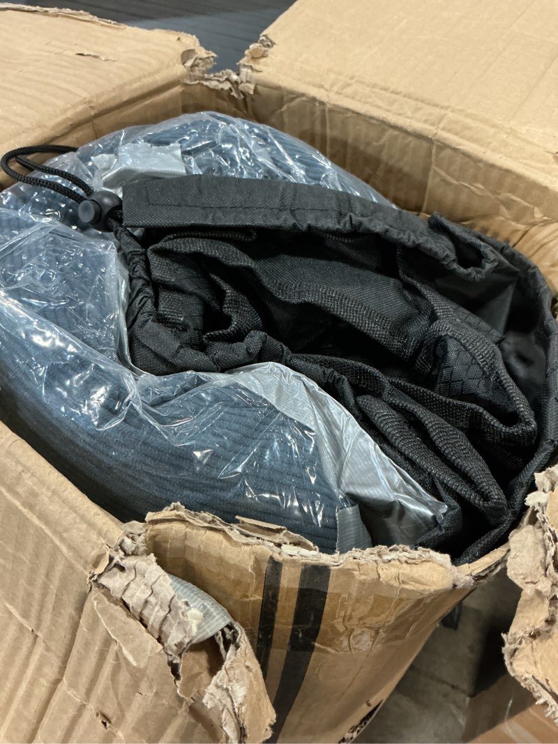 Condition photo showing Good Condition for ATORPOK Camping Cot for Adults with Cushion Comfortable, Portable Folding Bed for Sleeping Supports 450 lbs (Blue)