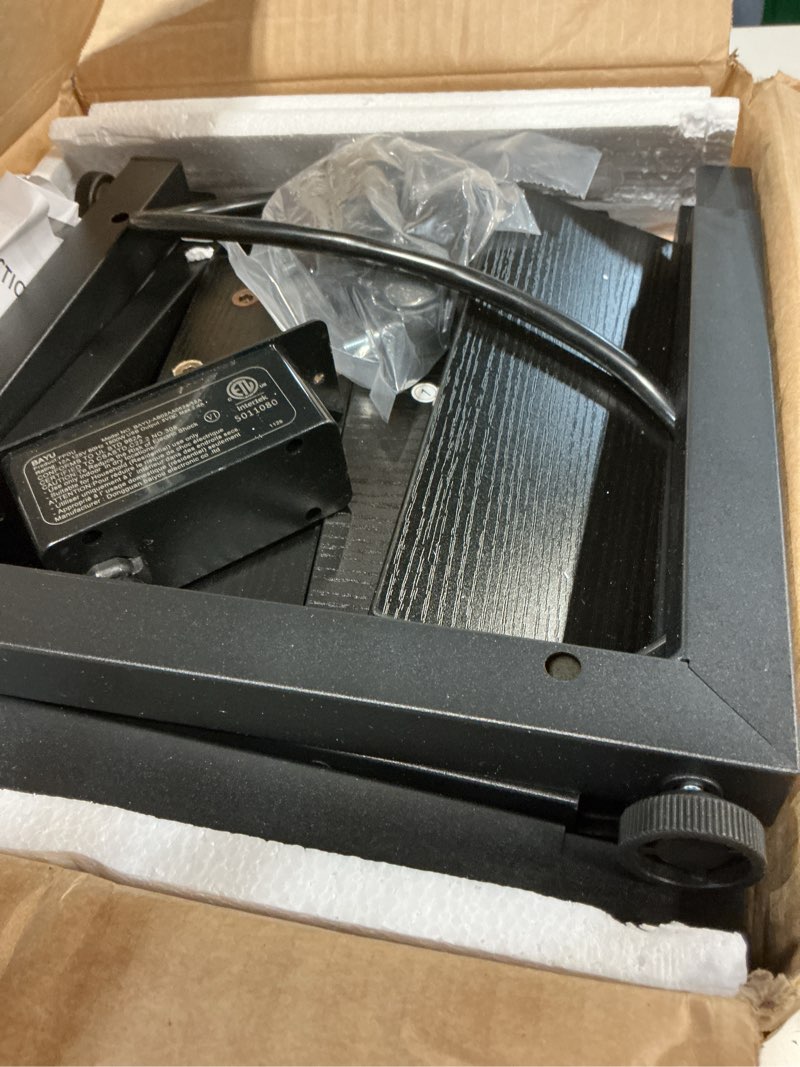 Condition photo showing Good Condition for jane eyre computer tower stand - adjustable pc tower stand cpu holder cart with charging station for office home classroom,23.03"-28.3" h, black