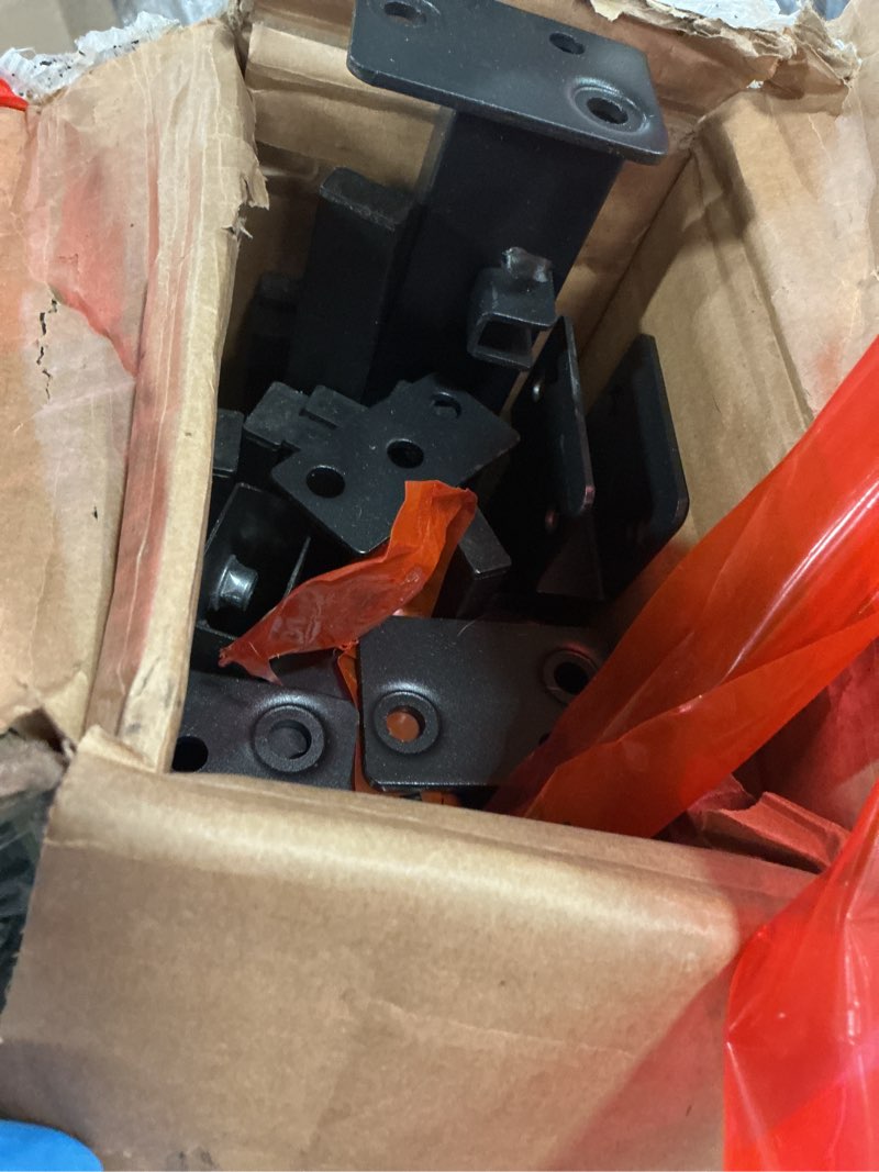 Condition photo showing As Is for ROIL 18 Inch Full Size Bed Frame with Rounded Corner and Headboard Hole Mattress Retainers 3500LBS Metal Heavy Duty Steel Slats No Box Spring Needed Platform Noise-Free Easy Assembly Full 18 Inch