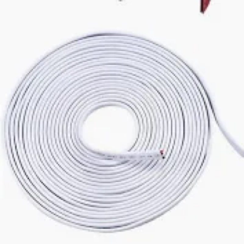 Black+Decker PureOptics Professional Push Wire 25' Jumper Wire Spool for Under Cabinet Lighting, Fla
