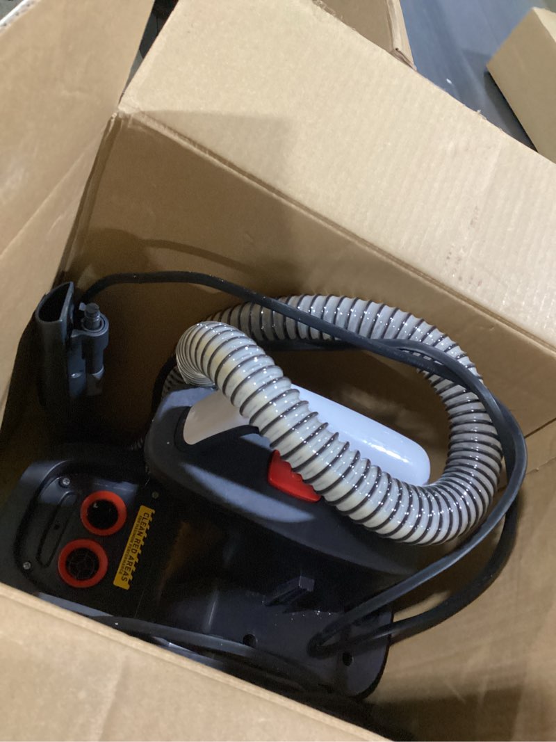 Condition photo showing As Is for Hoover CleanSlate Plus Portable Carpet + Upholstery Spot Cleaner Machine, Powerful Suction with Versatile Tools, Pet Stain Remover, Car and Auto Detailer, Pair with Hoover Carpet Cleaner Solution