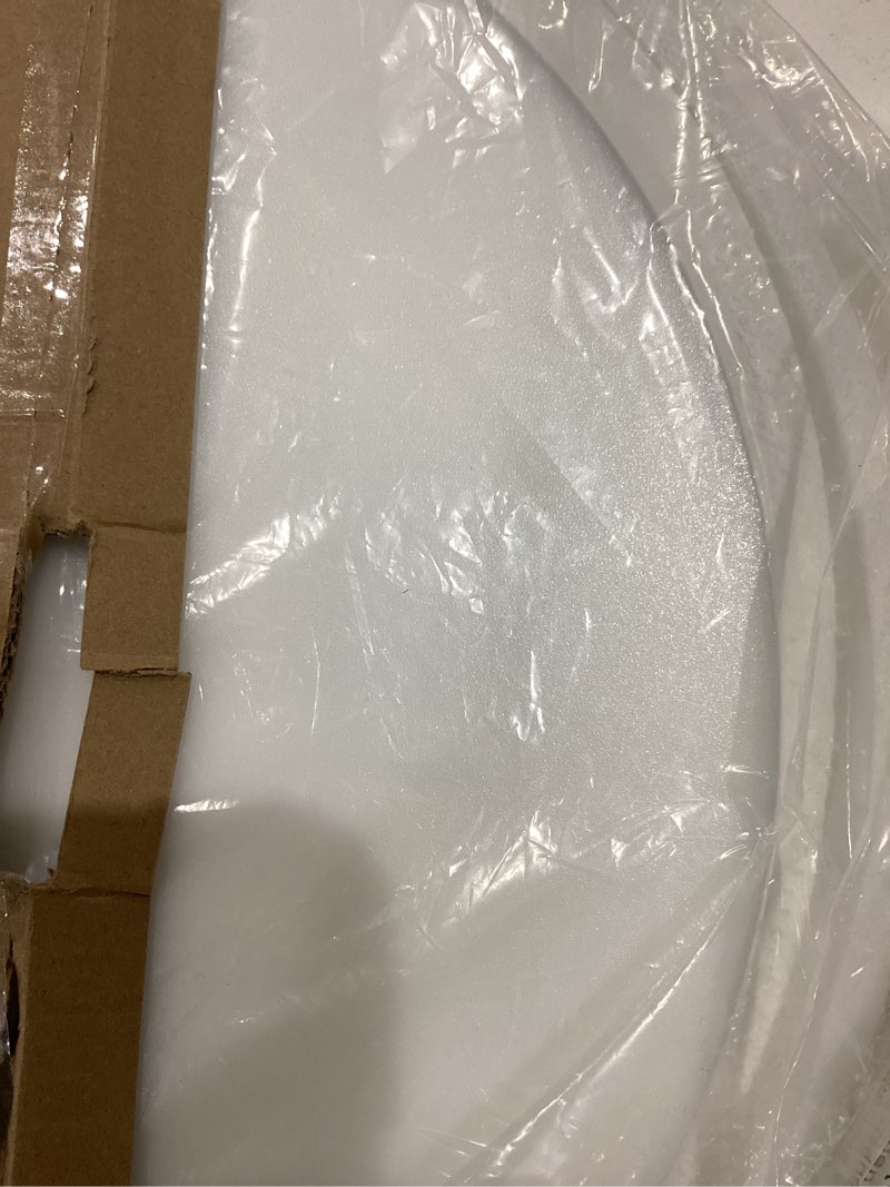 Condition photo showing Good Condition for 15.7 inch led flush mount ceiling light with remote, 2700lm dimmable 2700k-6500k ceiling light with 2000k nightlight and timer, 32w modern ceiling lamp for bedroom kitchen hallway dining room white 15.74inch ultra-thin