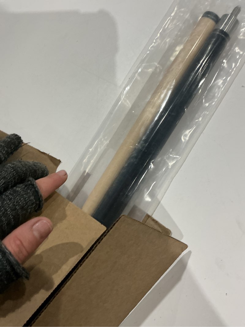 Condition photo showing Good Condition for aklot pool cues,58" pool cue stick canadian maple wood billiard cues sticks for professional billiard players 18 19 20 21 oz 1 piece 21 oz