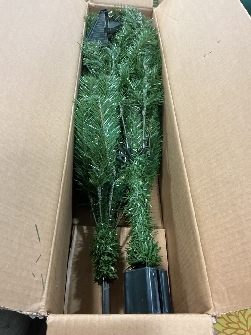 Condition photo showing Good Condition for National Tree Company 4 ft Unlit Kincaid Spruce Mini Artificial Christmas Tree, 269 Tips, Includes Stand, Green 4ft