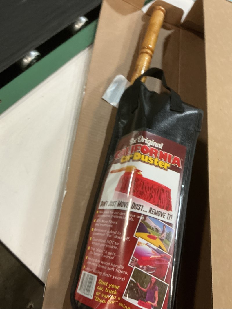 Condition photo showing Good Condition for california car duster 62442 standard car duster with wooden handle,red red pack of 1
